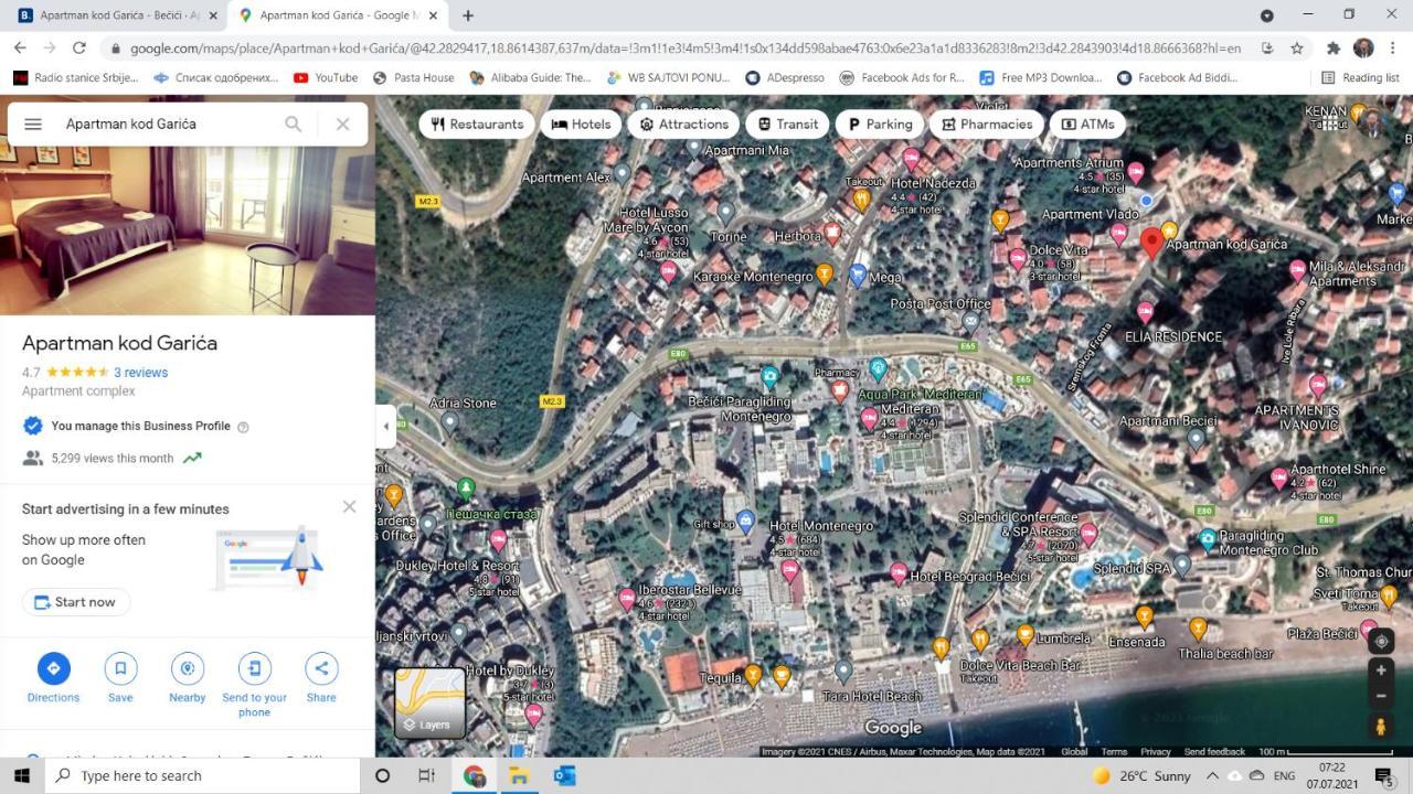 Bella Budva Bečići Extérieur photo